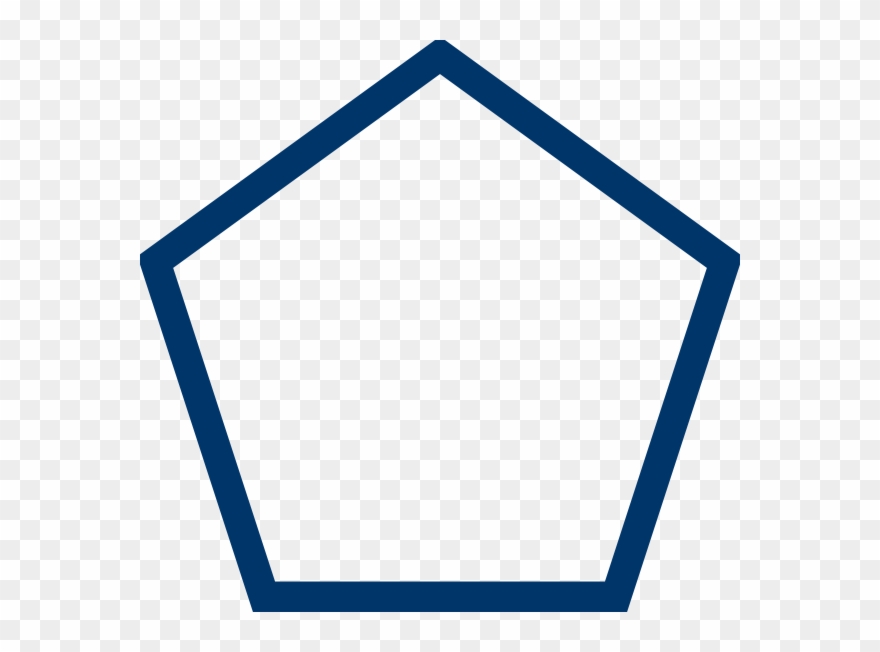 Pentagon Table Cliparts - Pentagon Clipart - Png Download