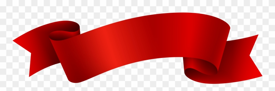 Red Banner Free Transparent Clipart
