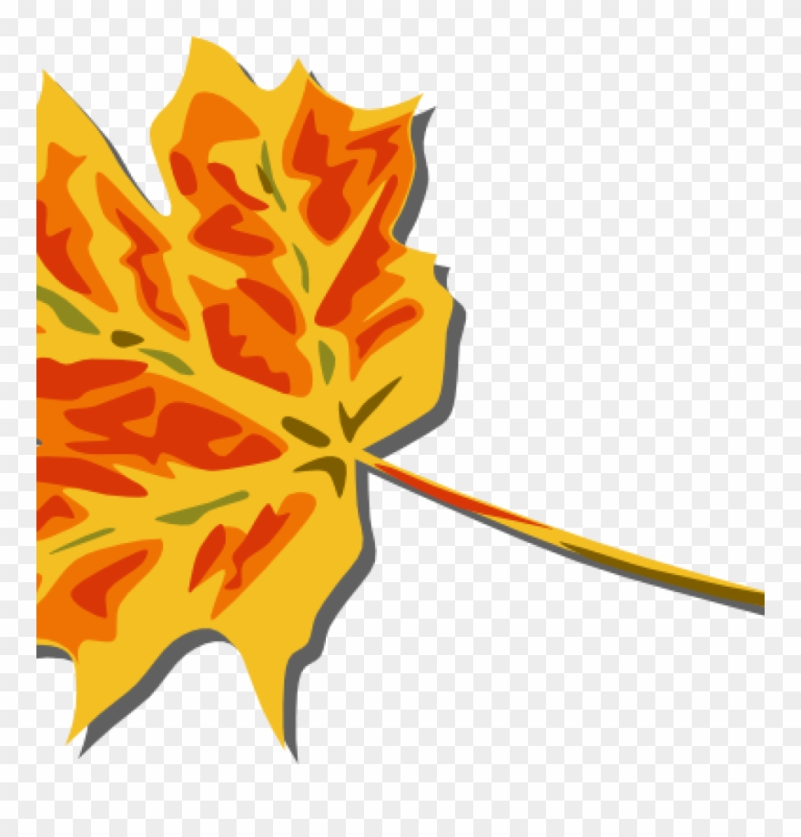 Fall Leaves Images Clip Art Free Vector 4vector Space - Fall Leaves Clip Art - Png Download
