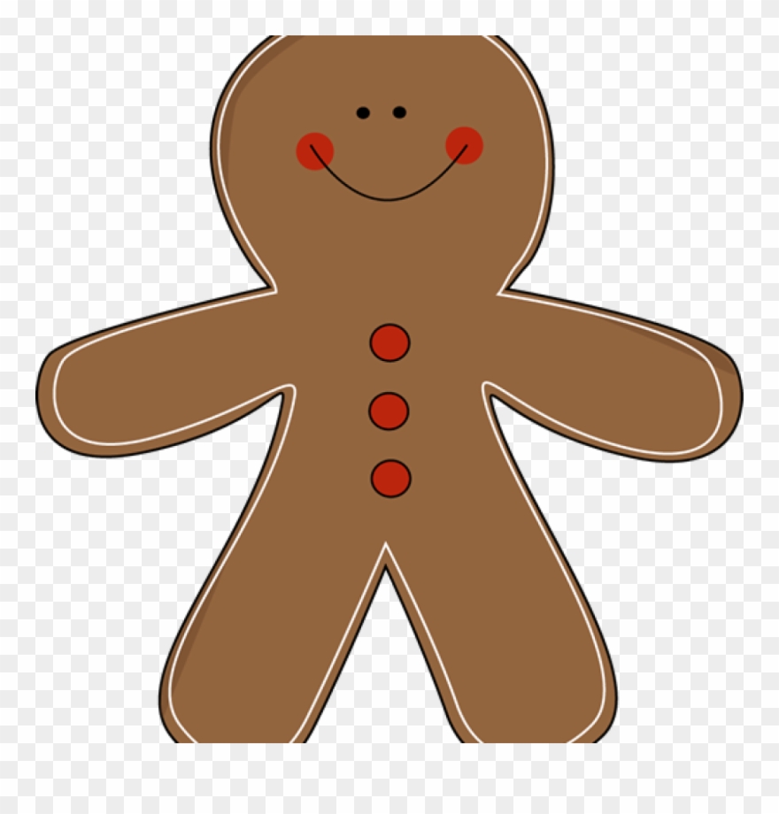 Gingerbread Man Clip Art Turtle Clipart - Clip Art - Png Download