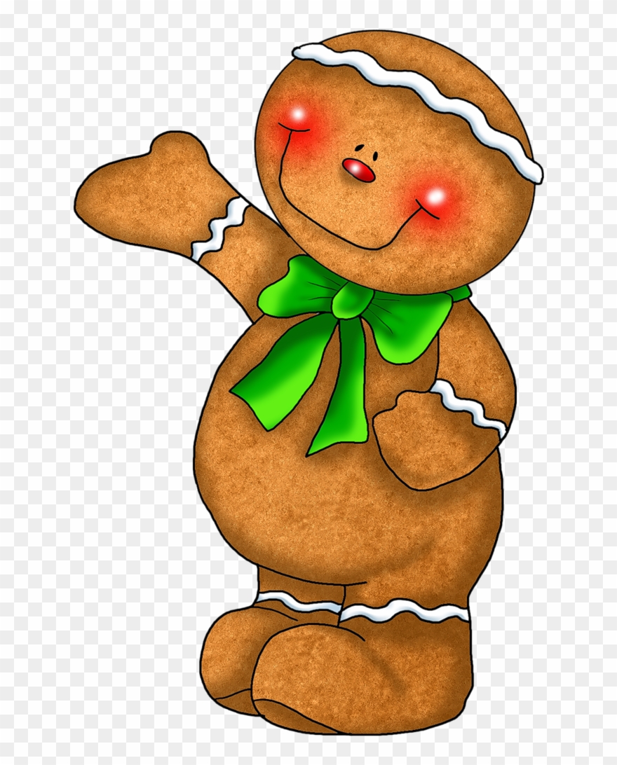 Gingerbread Clipart Land - Clipart Christmas Gingerbread Men - Png Download