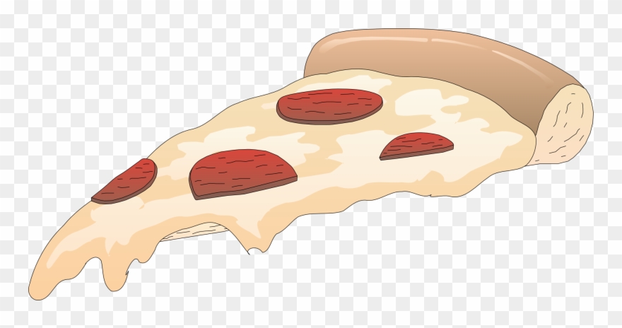 Pizza Vector Png - Cartoon Pizza Slice Png Clipart