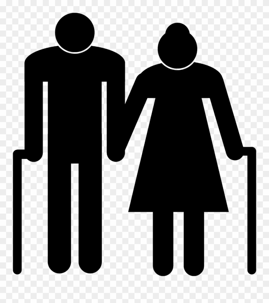 Grandma Silhouette At Getdrawings Com Free For - Symbol For Old Age Clipart