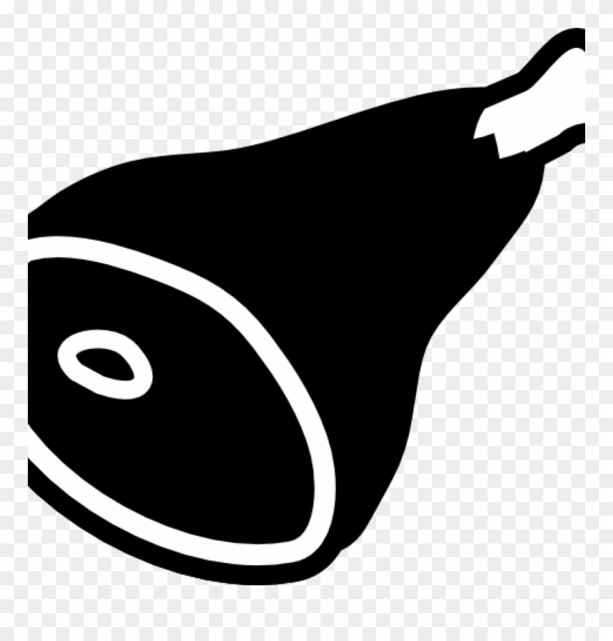 Ham Clipart Clip Art Free Vector 4vector Animations - Ham Clip Art - Png Download