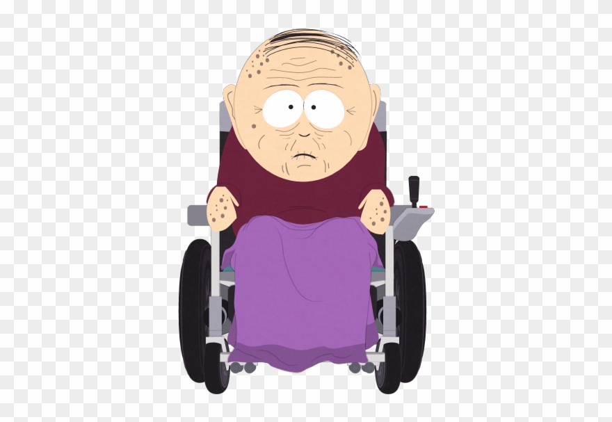 Grandfather Clipart Extreme Old Age - South Park Grandpa Png Transparent Png