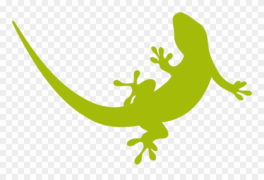 Gecko Clipart Svg - Transparent Background Reptile Clipart - Png Download