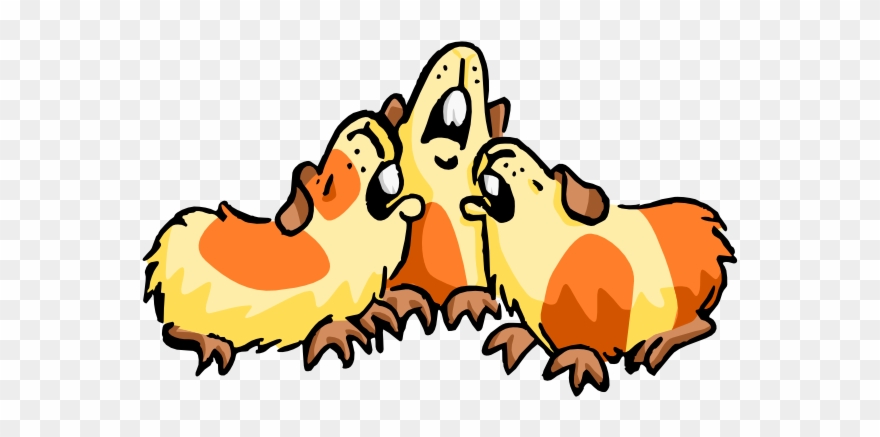 Those Little Guys Are Grump, Spud And Bob, The Guinea Clipart