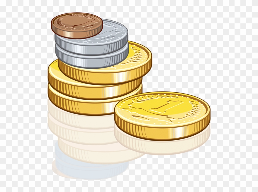Gold Coins Coins, Clip Art, Illustrations - Coins Clipart Png Transparent Png
