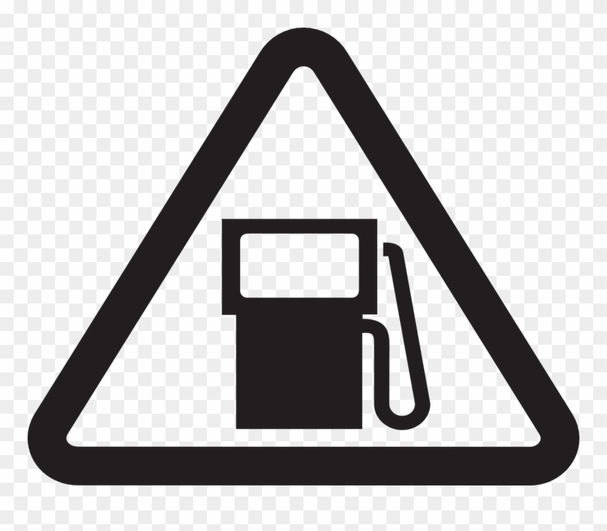 When Is It Best To Fill Up Your Gas Tank - Refuelling Sign Clipart
