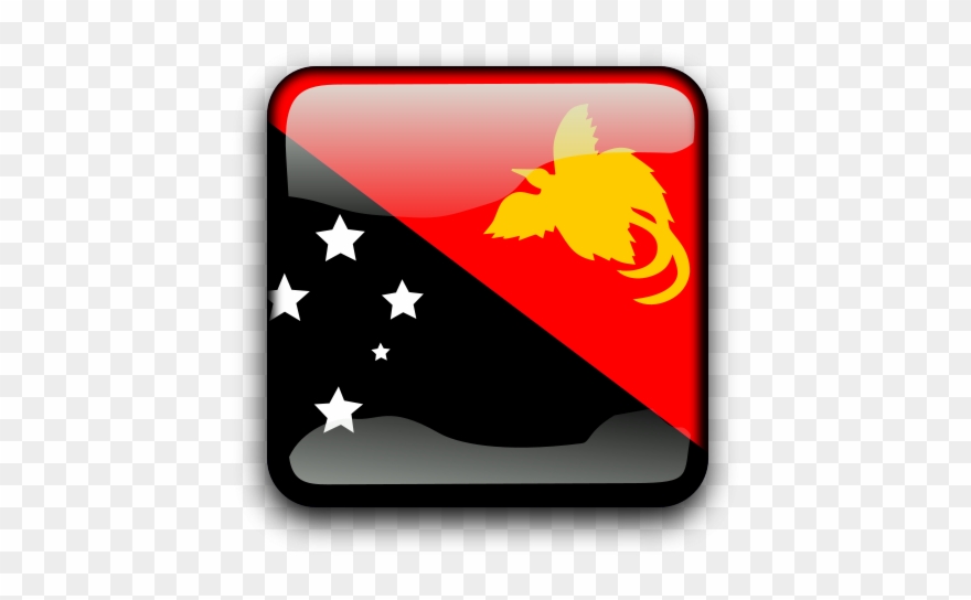 Flag Of Papua New Guinea Png Images - Clipart Papua New Guinea Flag Transparent Png