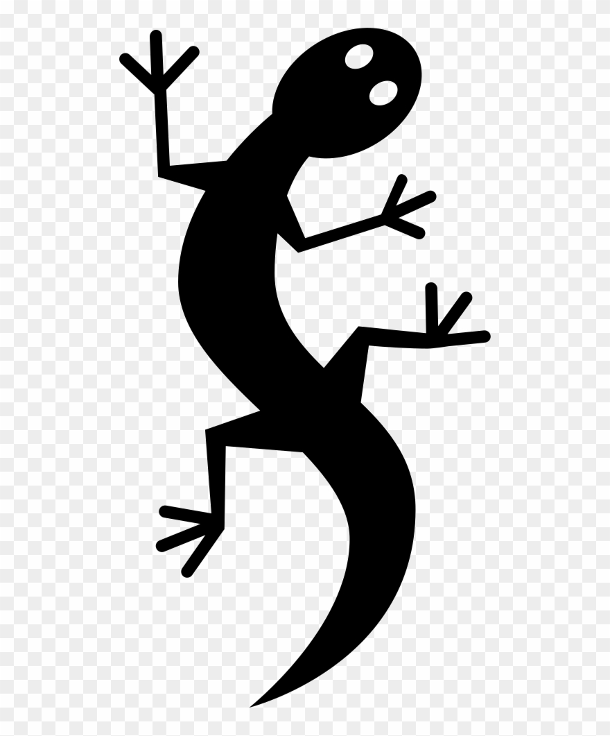 Gecko Clipart Svg - Lizard - Png Download