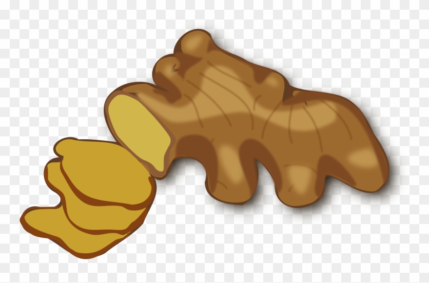 Vegetable Clipart Spice - Ginger Clip Art - Png Download
