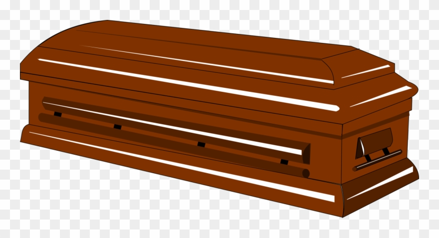 Coffin Funeral Death Burial Grave - Coffin Clipart - Png Download