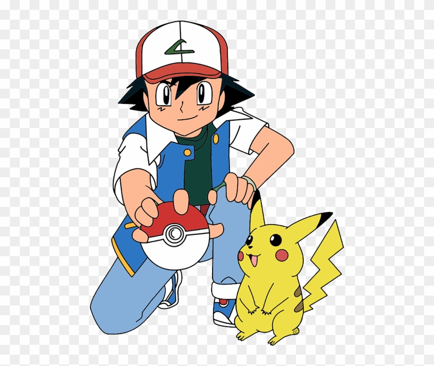 Clipart Ash Drawing Cartoon - Free Printable Pokemon Thank You Tags - Png Download