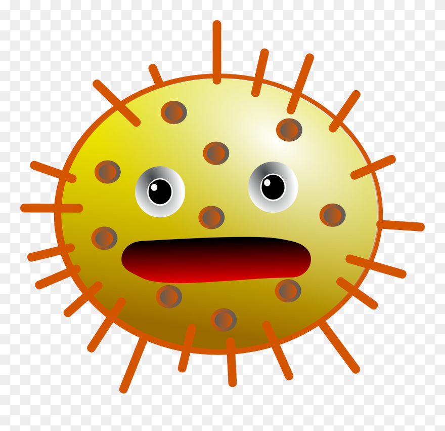 Clip Art Bacteria - Bacteria Clip Art Transparent - Png Download