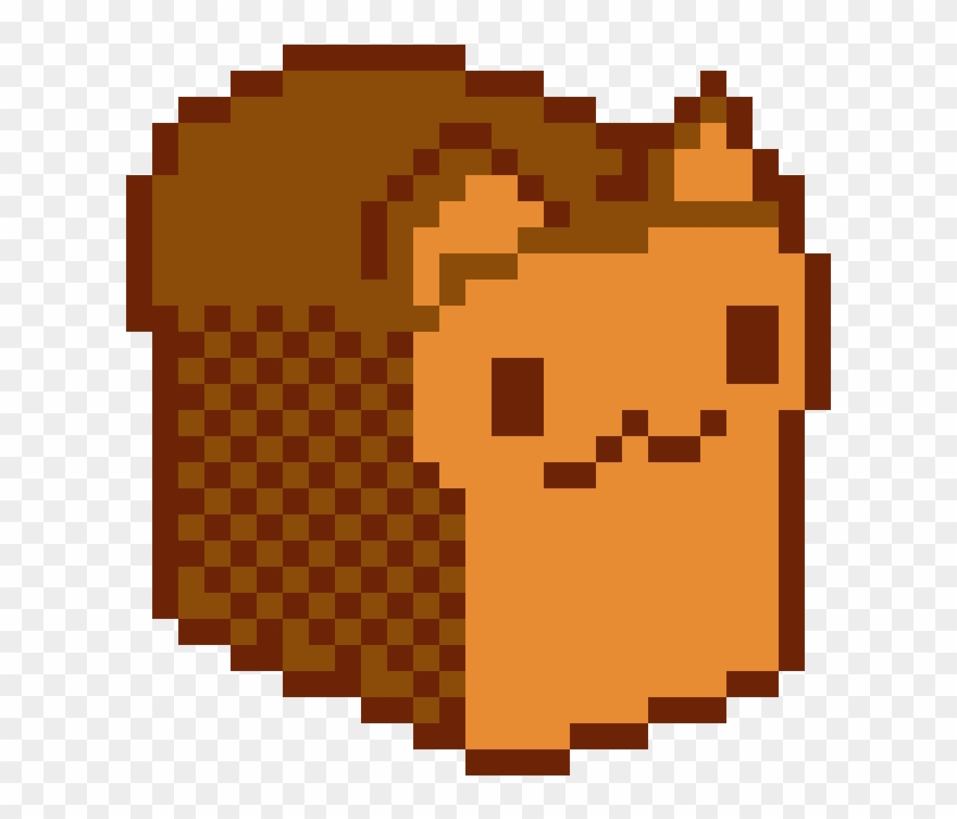 Bread - - Bread Cat Pixel Art Clipart