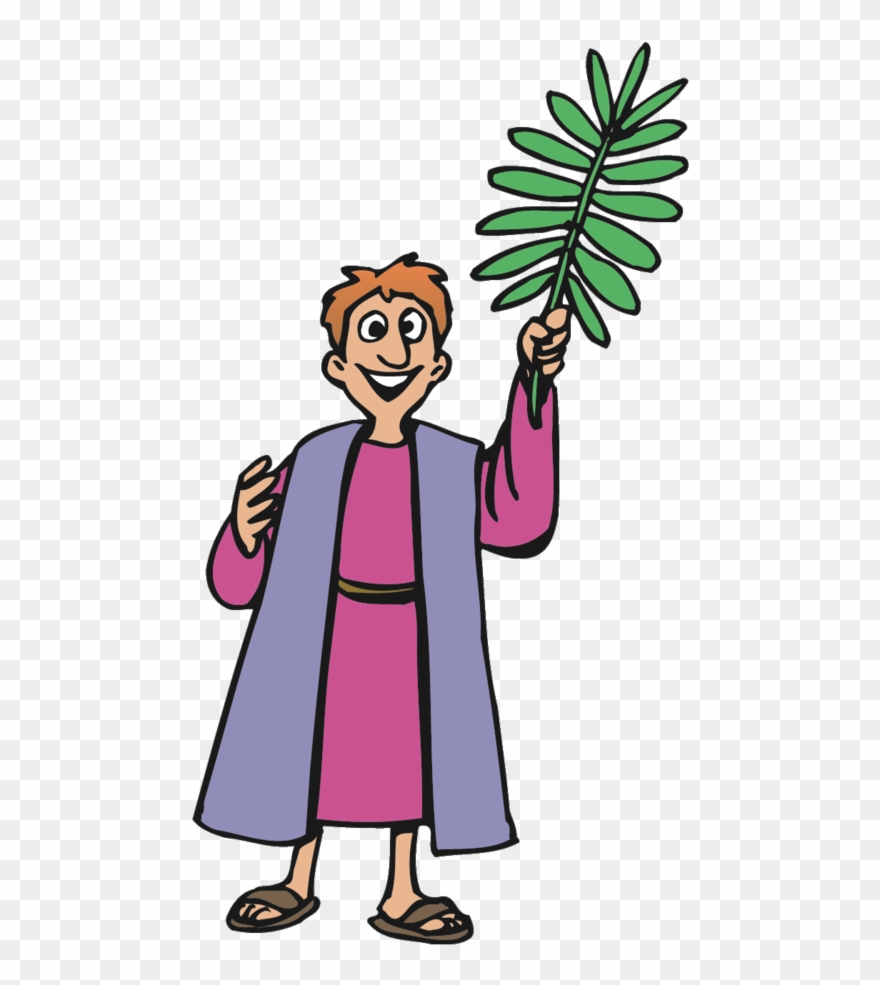Palm Clipart Animation - Clip Art Palm Sunday Animation - Png Download