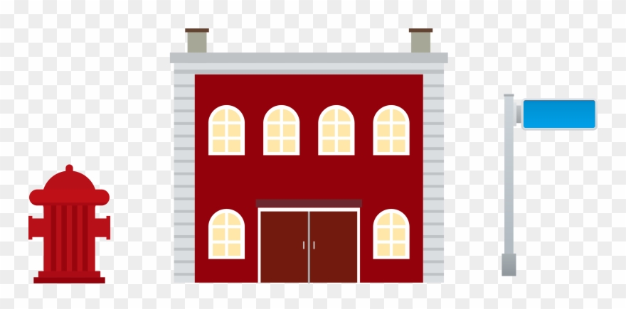 Fire Station Clip Art - Fire Station Png Clipart Transparent Png