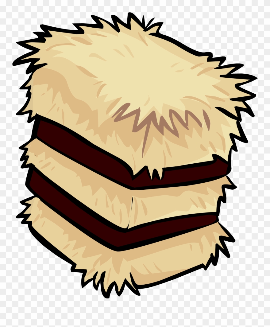 Free Download Bales Of Hay Clipart - Cartoon Hay Bale Png Transparent Png
