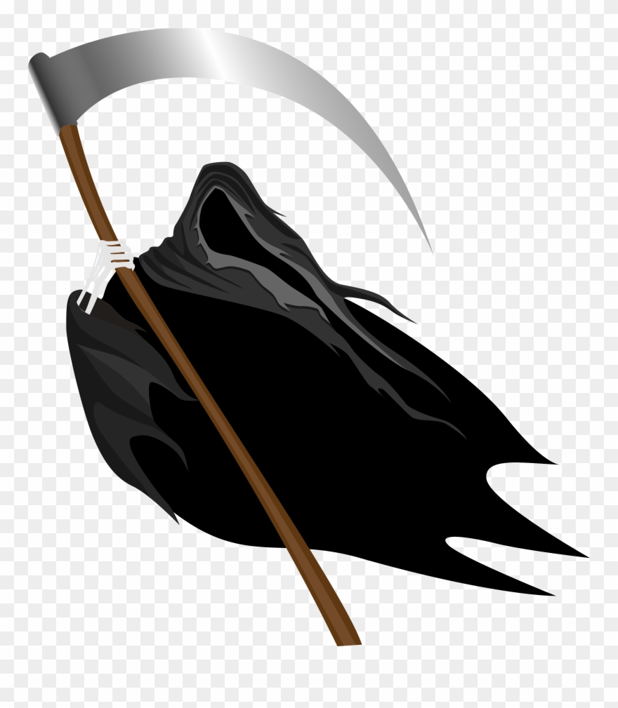 Creepy Grim Reaper Png Clipart Image - Grim Reaper Png Transparent Png