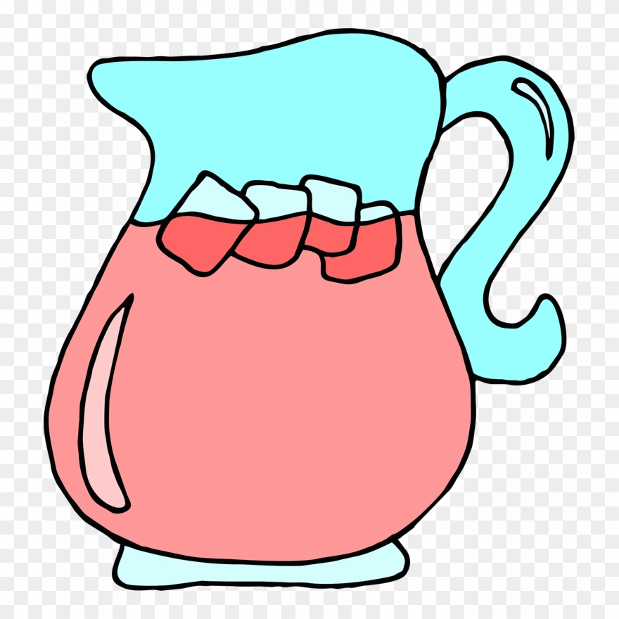 Lemonade Pitcher Clip Art - Pink Lemonade Pitcher Clipart - Png Download