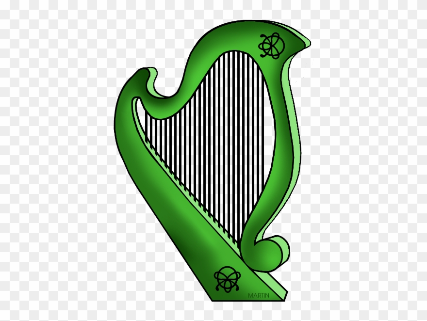 Harp Clipart Clip Art - Harp - Png Download