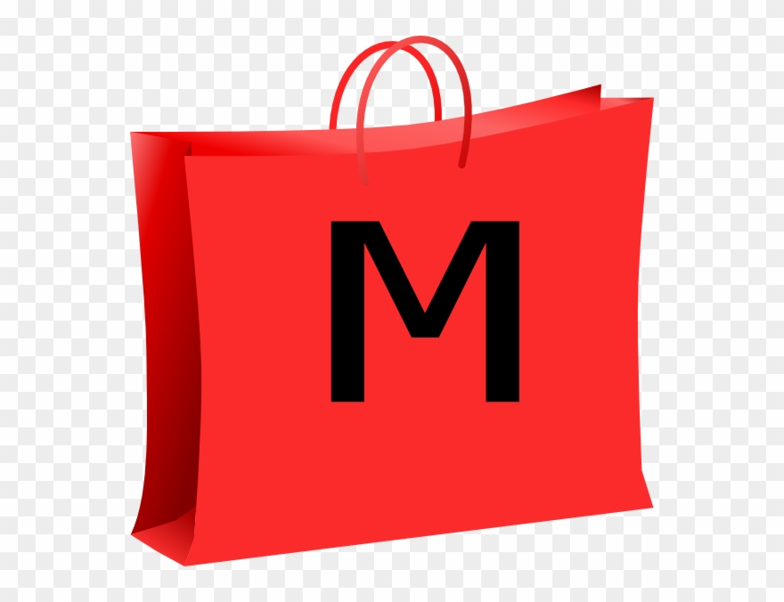 Download Transparent Grocery Bag Cartoon Png Clipart - Clip Art Shopping Bag