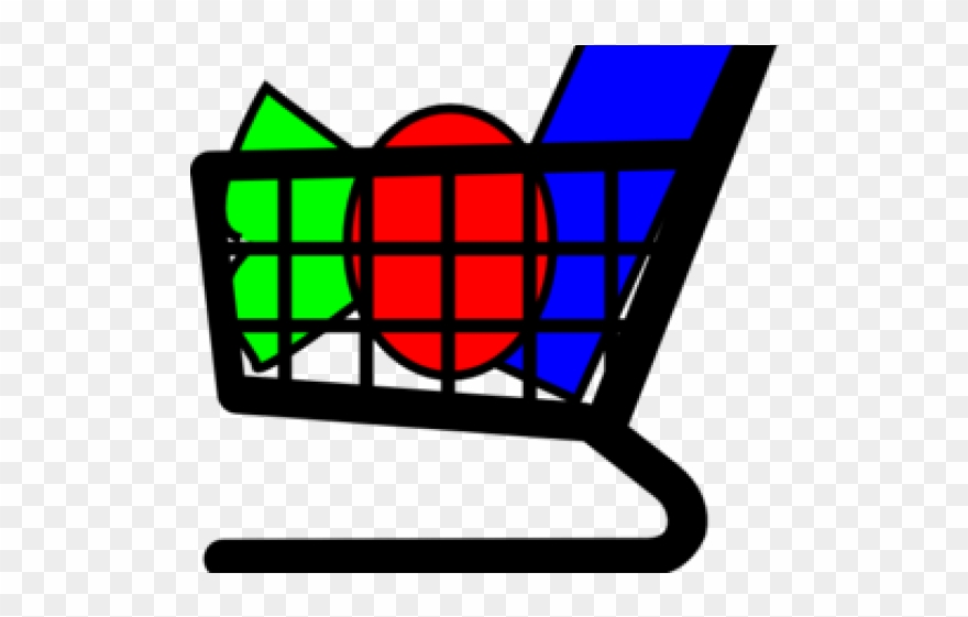Cart Clipart Grocery Cart - Shopping Clipart - Png Download