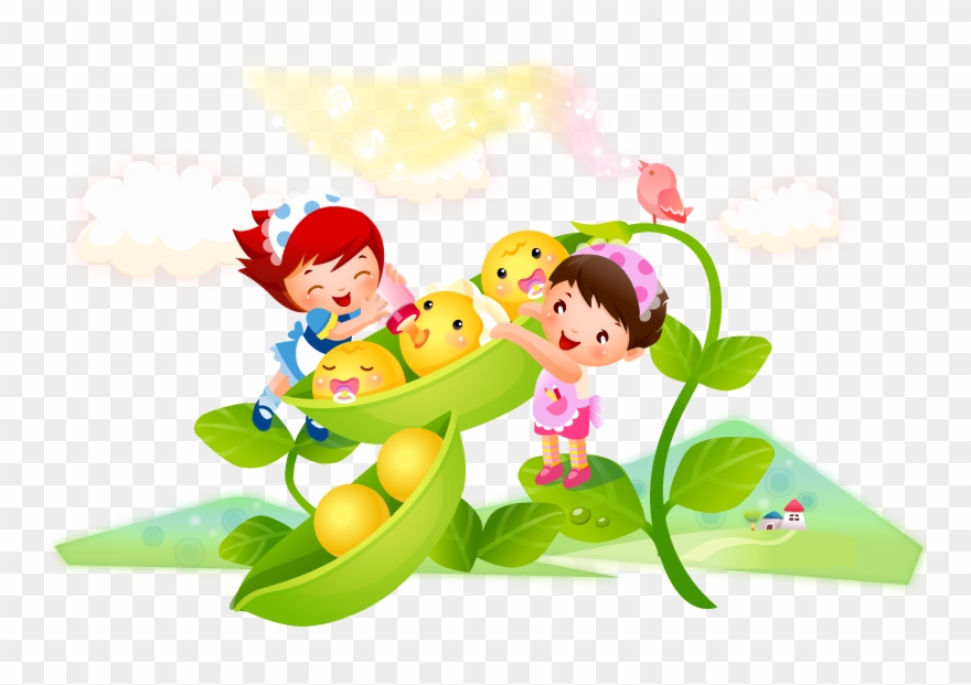 Cartoon Child Drawing Clip Art Little Girl - Children Cartoon - Png Download