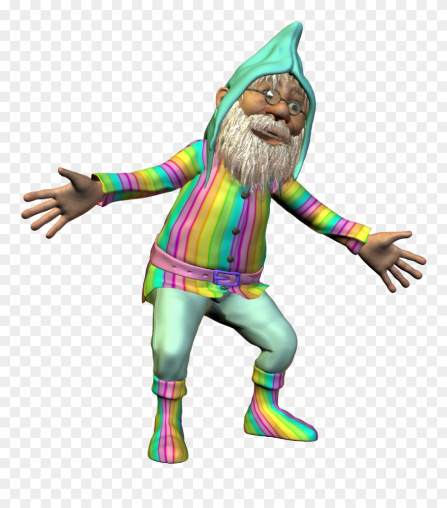 Gnome * - Illustration Clipart