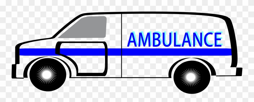 Clock Black And White Clipart - Doppler Effect Ambulance - Png Download