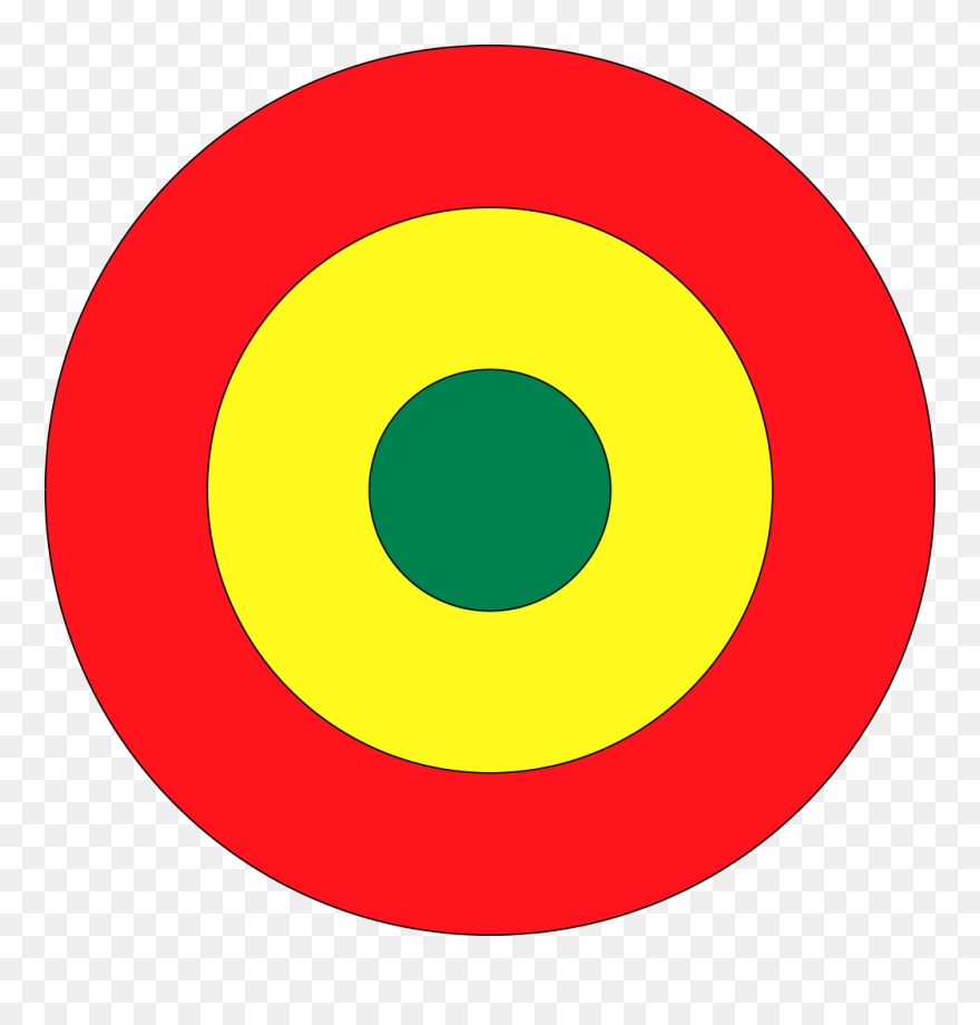 Roundel Guinea Svg Clip Arts 600 X 600 Px - Png Download