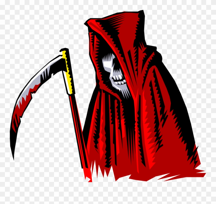 Death Halloween Wikimedia Commons - Animated Grim Reaper No Background Clipart