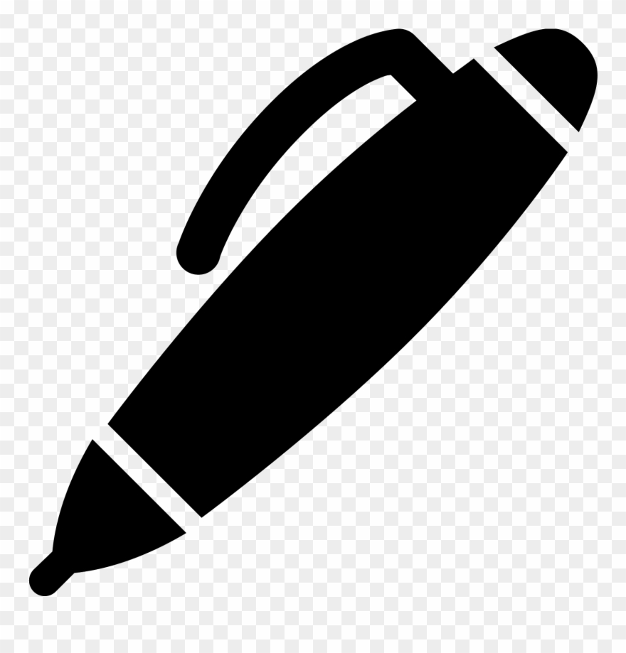 Clip Art Library A Clip - Caneta Icone Png Transparent Png