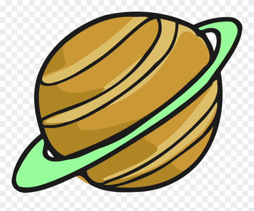 Planet Computer Icons Gas Giant Saturn Encapsulated - Gas Planet Clipart - Png Download