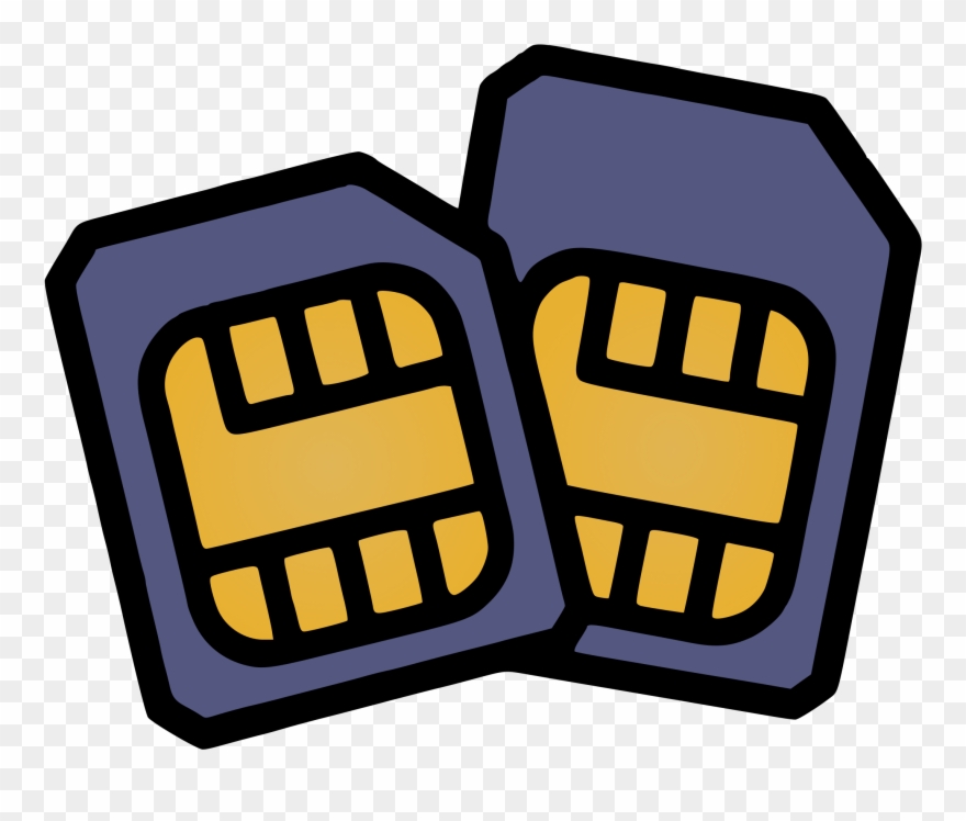 Subscriber Identity Module Sim Swap Scam Smartphone - Sim Card Clipart - Png Download