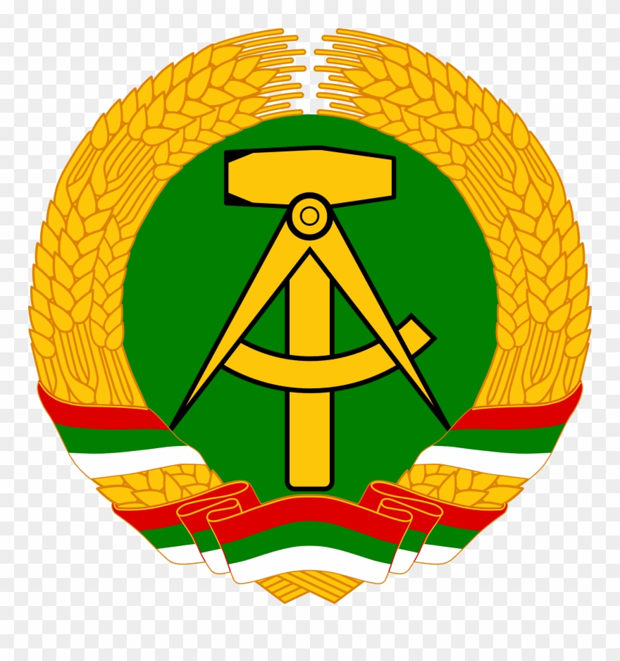 East Germany Clipart Arms - East German Coat Of Arms - Png Download