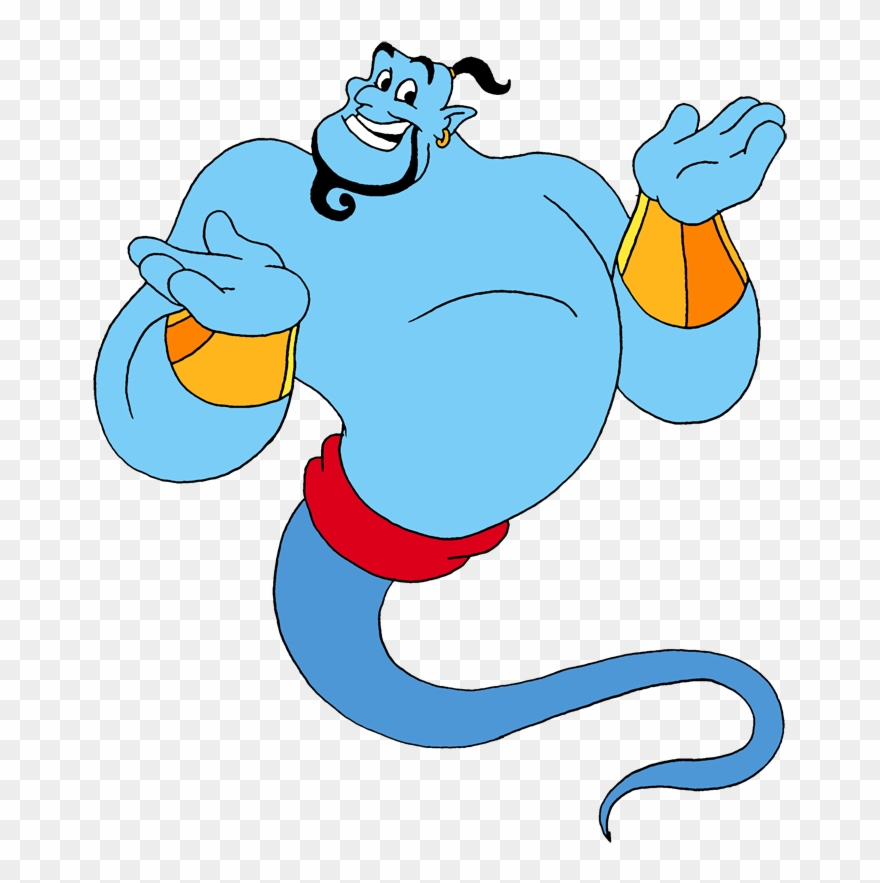 Genie - You Have To Choose One Clipart