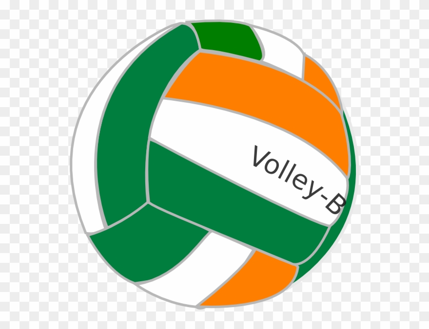 Ball Clip Art - Volleyball Ball Cartoon Png Transparent Png