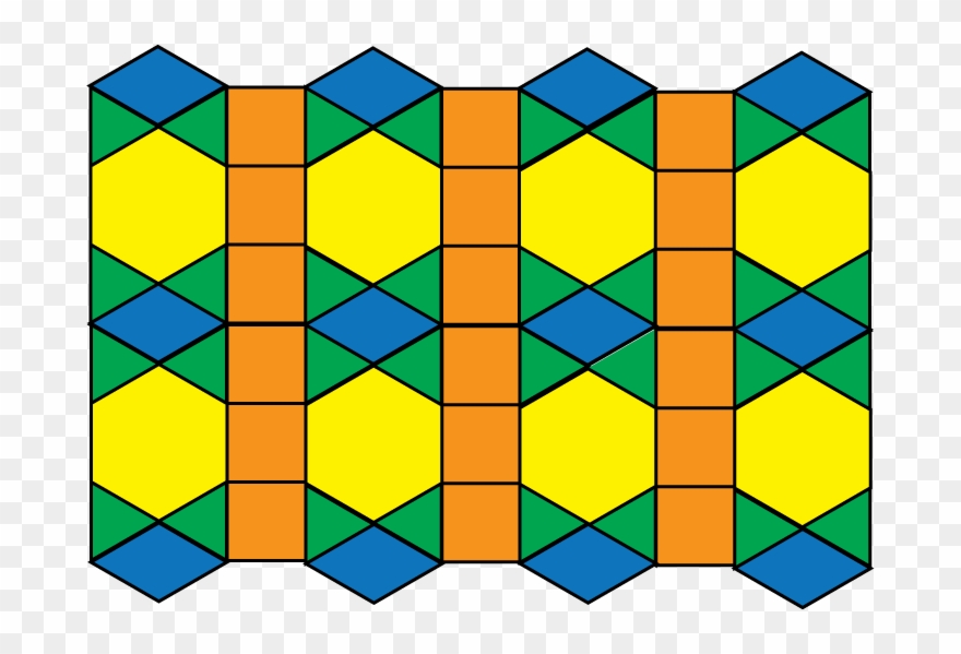 Tessellation Patterns In Maths Clipart