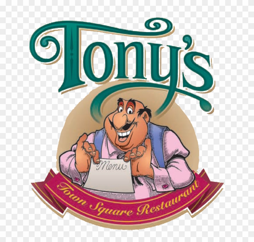 Disney Restaurant Logos - Tony's Town Square Restaurant Clipart