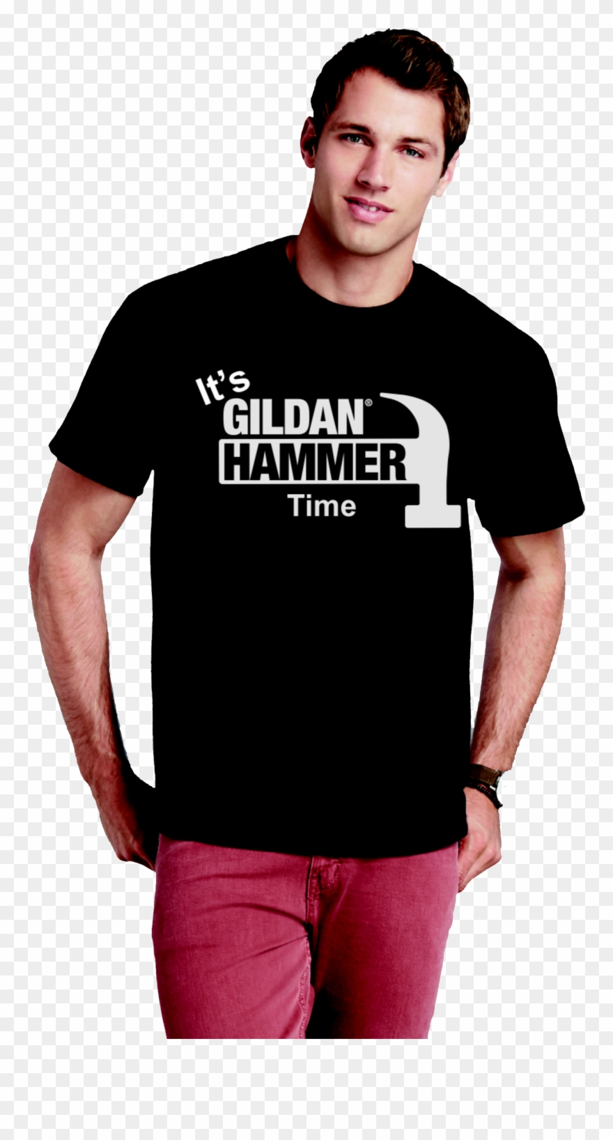 Hammer-man - T-shirt Clipart