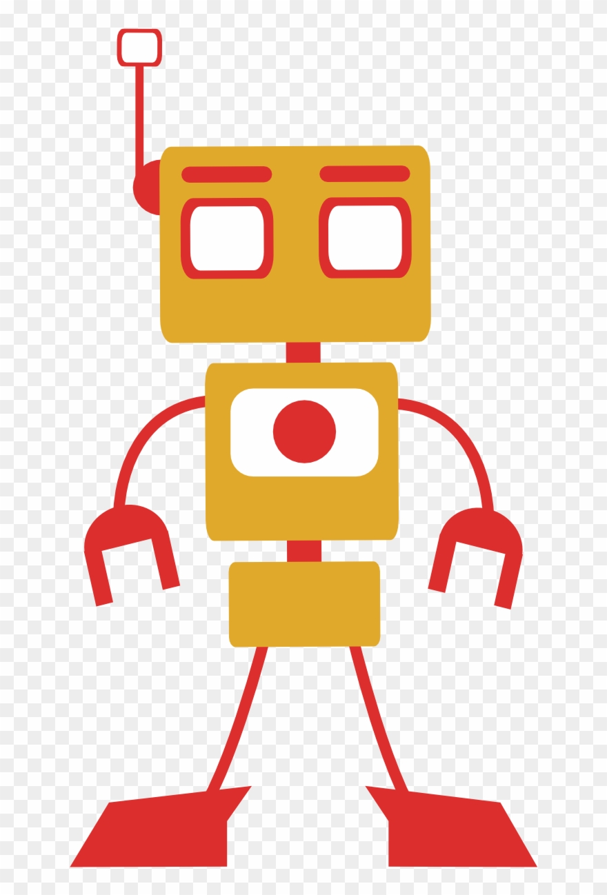 Robo 3 Geometry 555px - Robots Vector Png Clipart