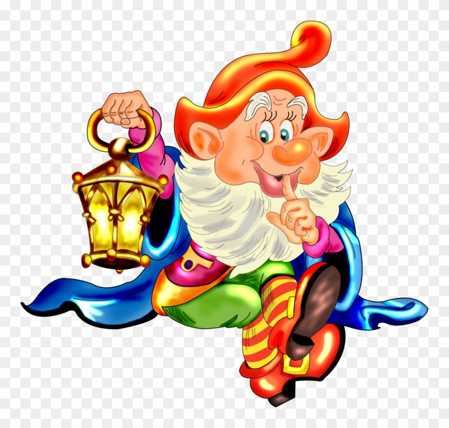 Gnome Clipart Animated - Buongiorno The Rainbow Of Life - Png Download