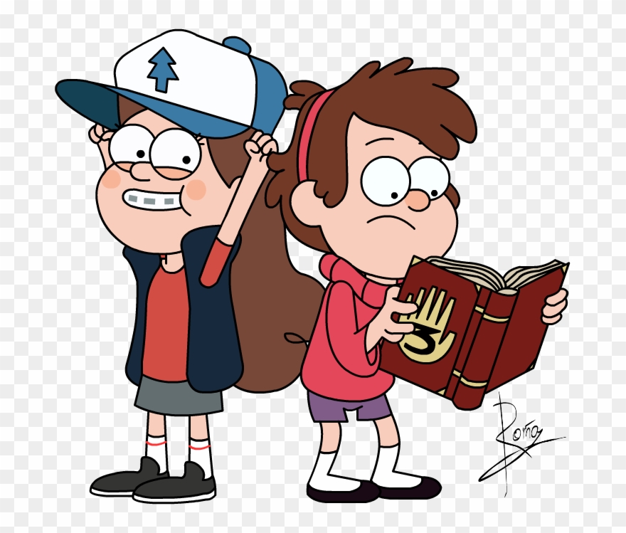 Dipper Clipart Dipper Pines Clipart - Gravity Falls Dipper Y Mabel - Png Download