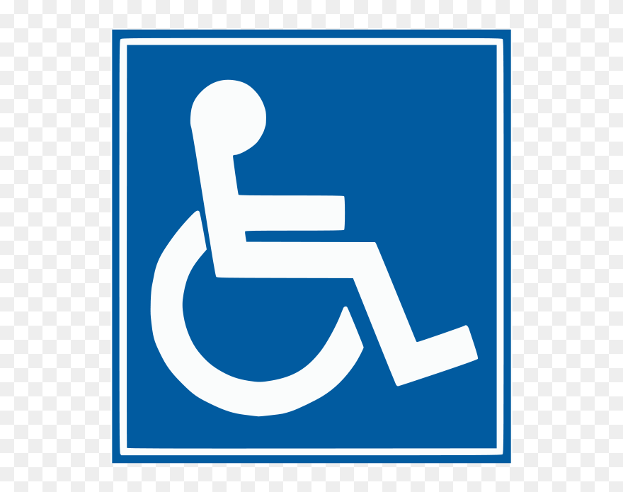 Logo Estacionamiento De Discapacitados Clipart