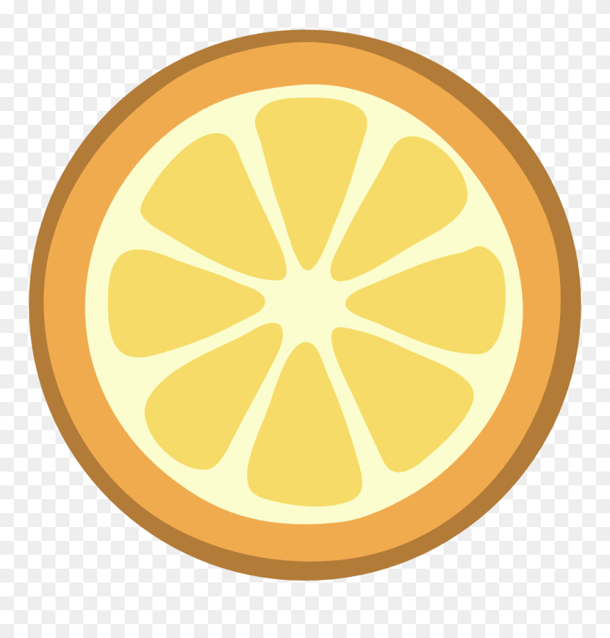 Orange Slice Grapefruit Lemon - Orange Slice Clipart Png Transparent Png
