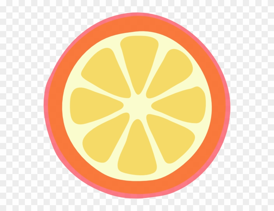 Orange Slice Cartoon Png Clipart