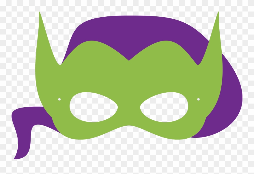 Free Printable Halloween Masks Fun Masks For Kids Including - Green Goblin Mask Png Clipart