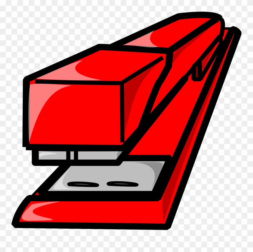 Stapler Clip Art At Clker - Stapler Clip Art - Png Download